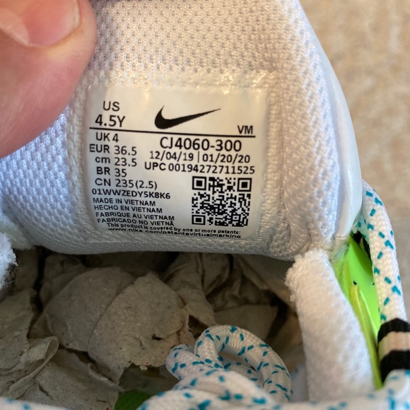 Nike Air Max 270 React Oracle Aqua Black white GN - Picture 5 of 5